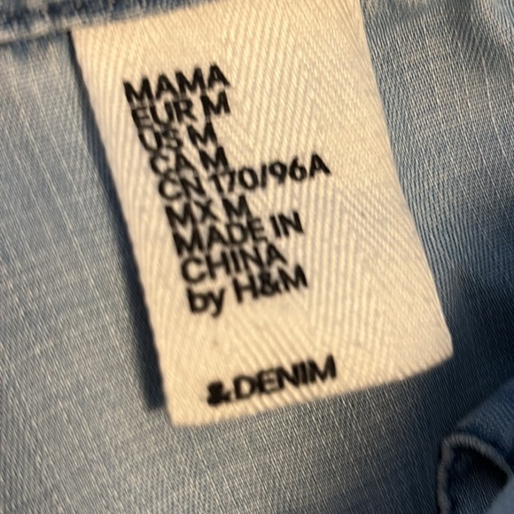 H&M Lightweight Maternity Shirt /Tunic w Side Slits - Picture 6 of 8